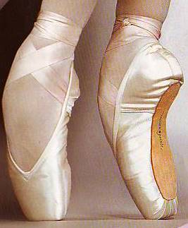 wooden ballet shoes